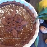 Crostata al cacao con marmellata di arance