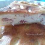 Torta rustica con ricotta e salame