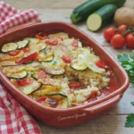 Tiella di riso patate e zucchine
