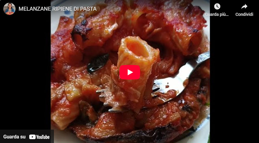 melanzane ripiene di pasta melanzane ripiene di pasta
