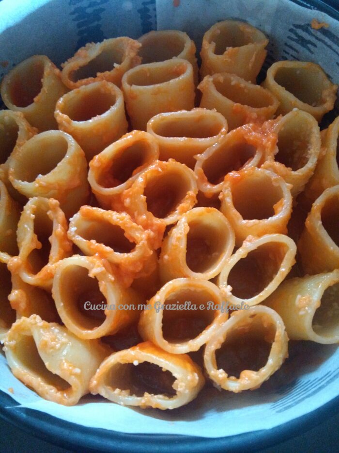 pasta in piedi