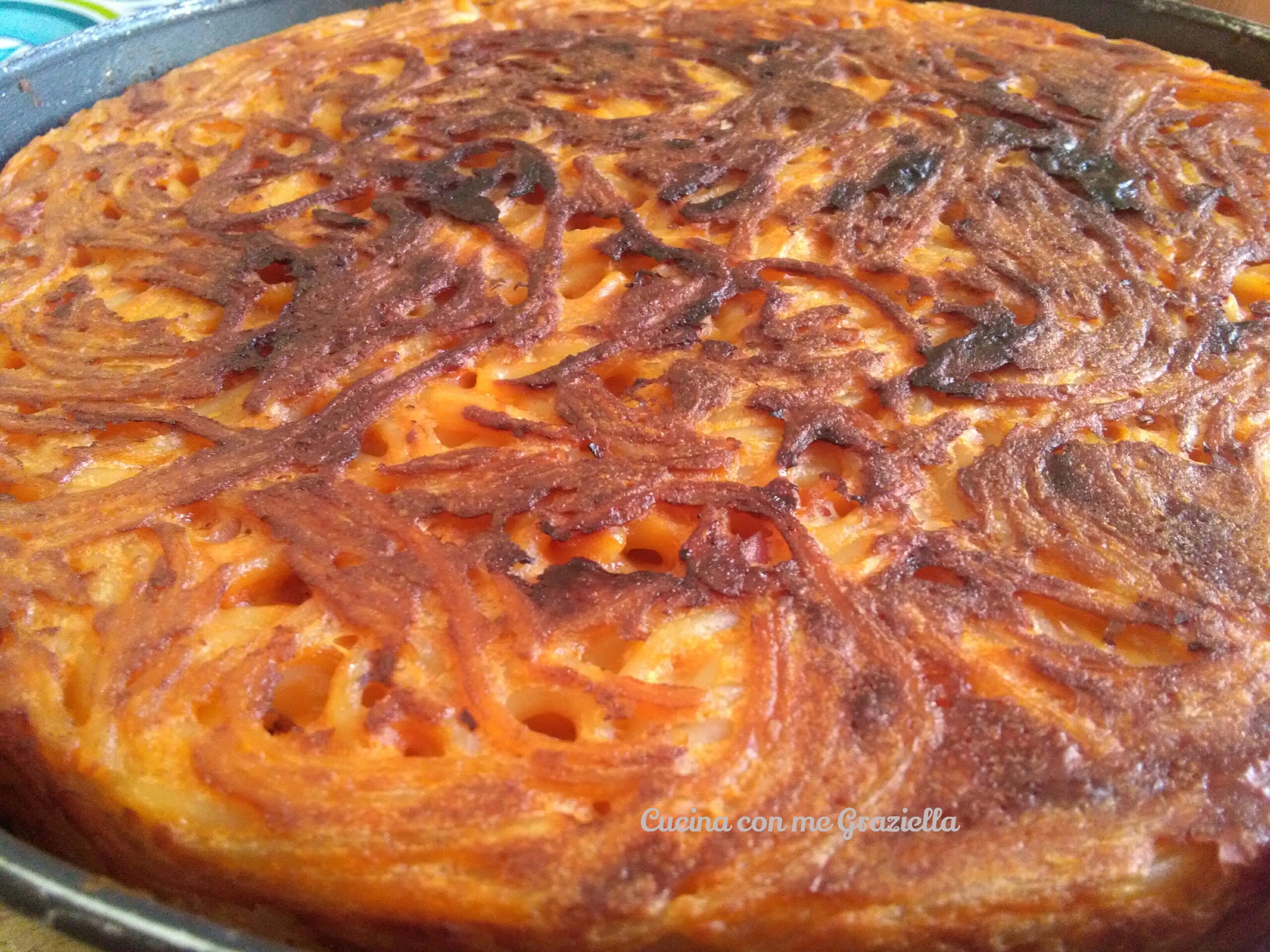 frittata spaghetti