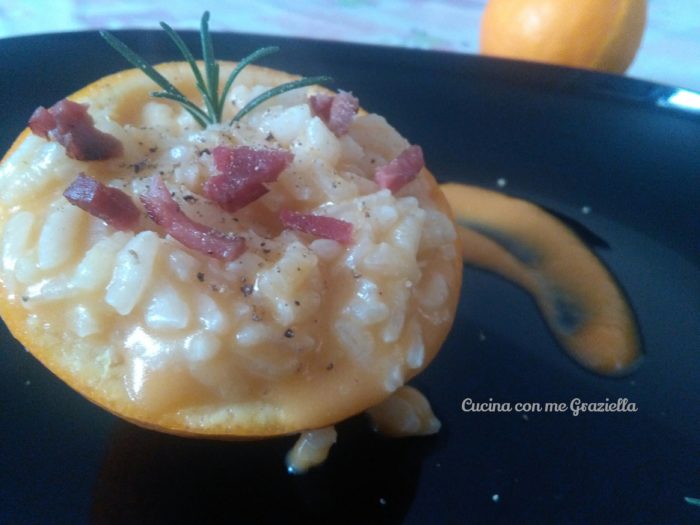 risotto zucca e arancia