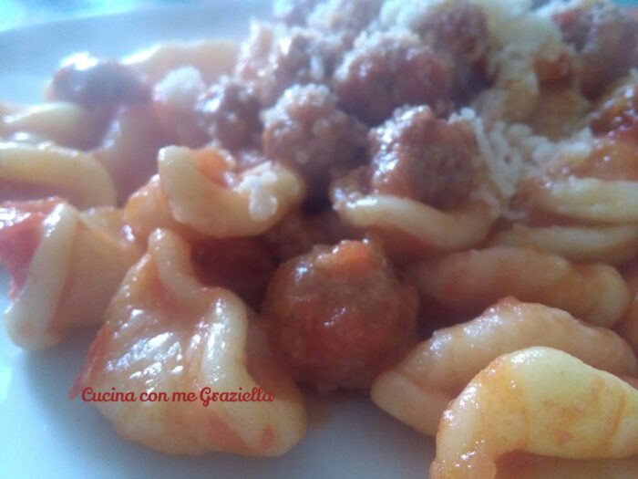 Orecchiette con le polpettine