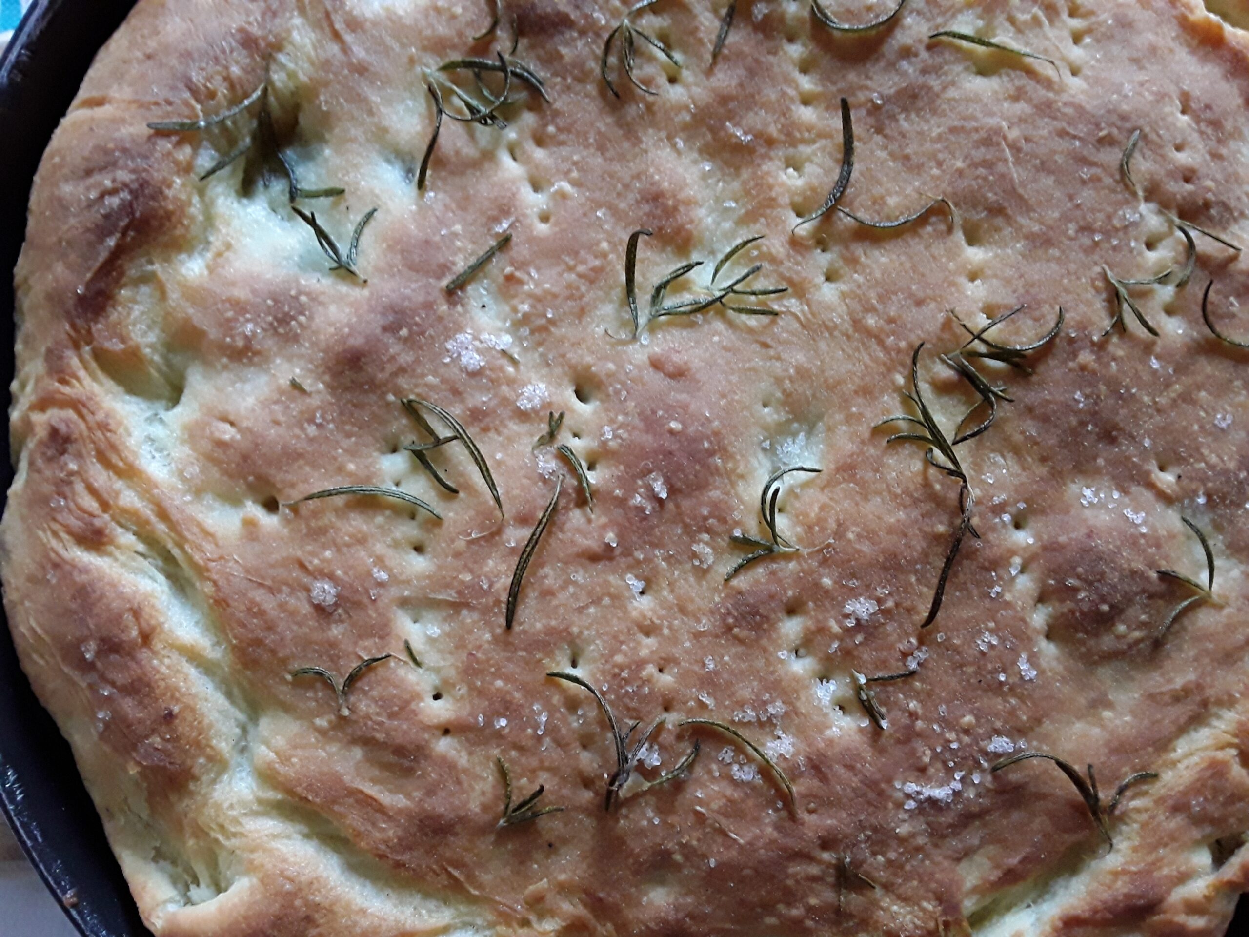 Focaccia ripiena di funghi