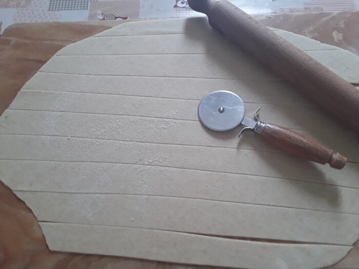 pasta fresca strisce