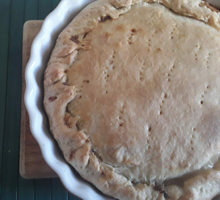 Pizza rustica di carne