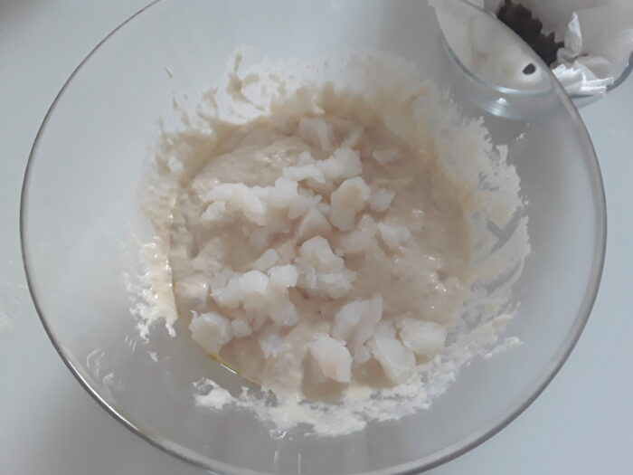 baccalà e impasto