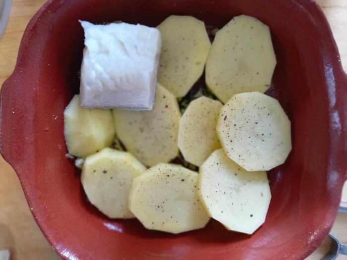 patate baccalà
