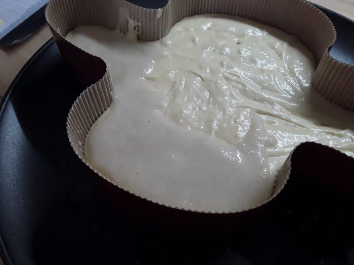 glassa su composto colomba pasquale