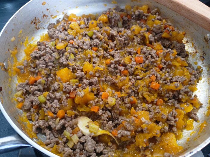 ragù macinato zucca