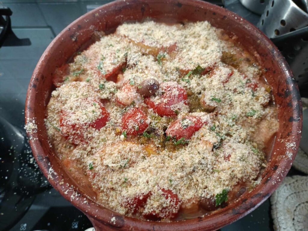  cottura Baccalà alla mediterranea