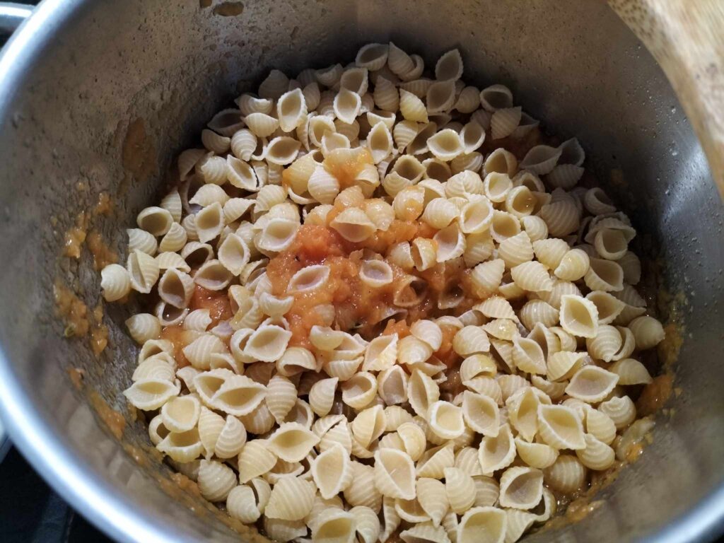 pasta e zucca pasta e zucca