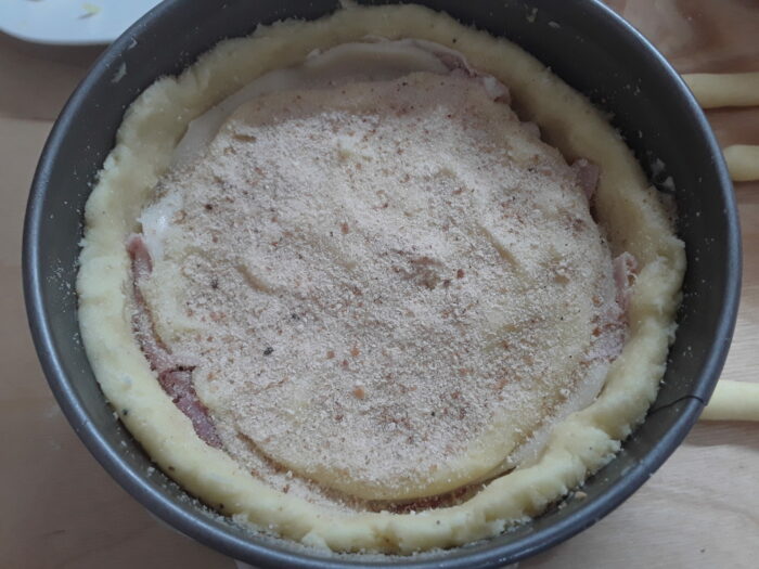 farcitura crostata patate