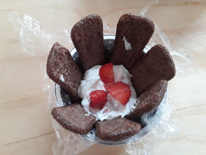 Farcitura tortino di pavesini