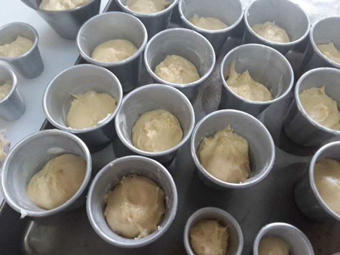 impasto Babà in lievitazione