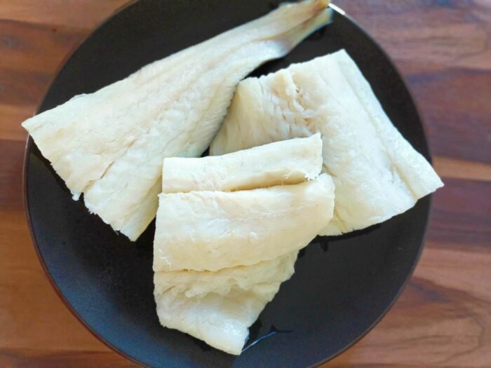Baccalà dissalato