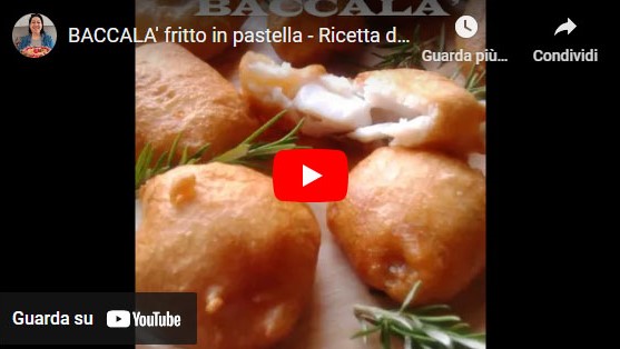 Baccalà fritto in pastella YouTube