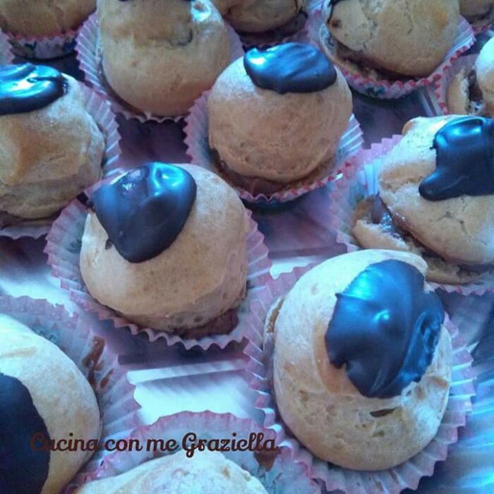 Bignè al cioccolato