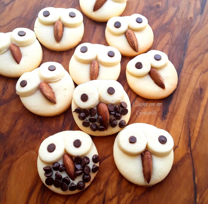 Biscotti gufetto