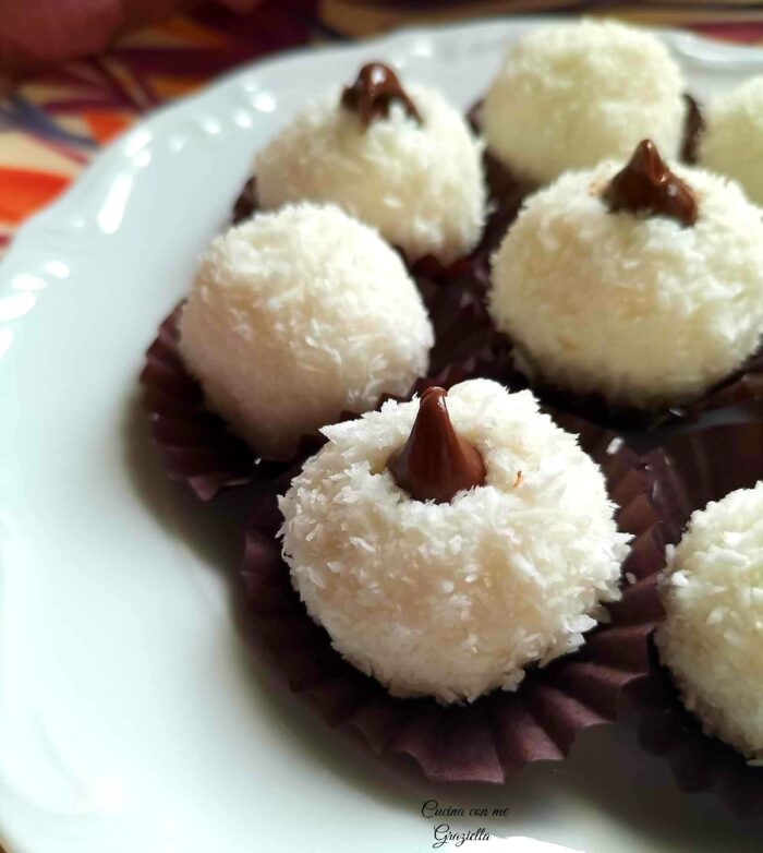 Bon bon cocco e ricotta