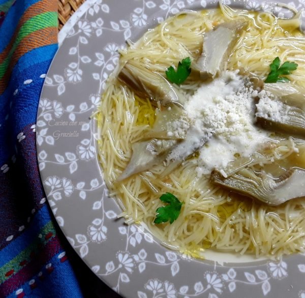 Brodo di carciofi