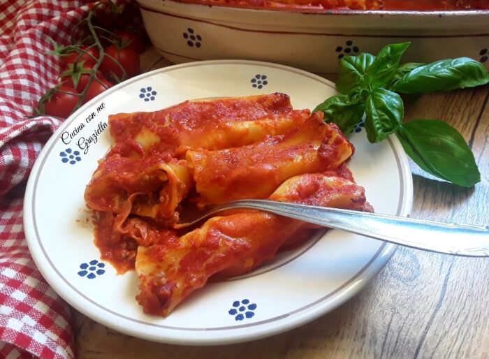Cannelloni ripieni di carne