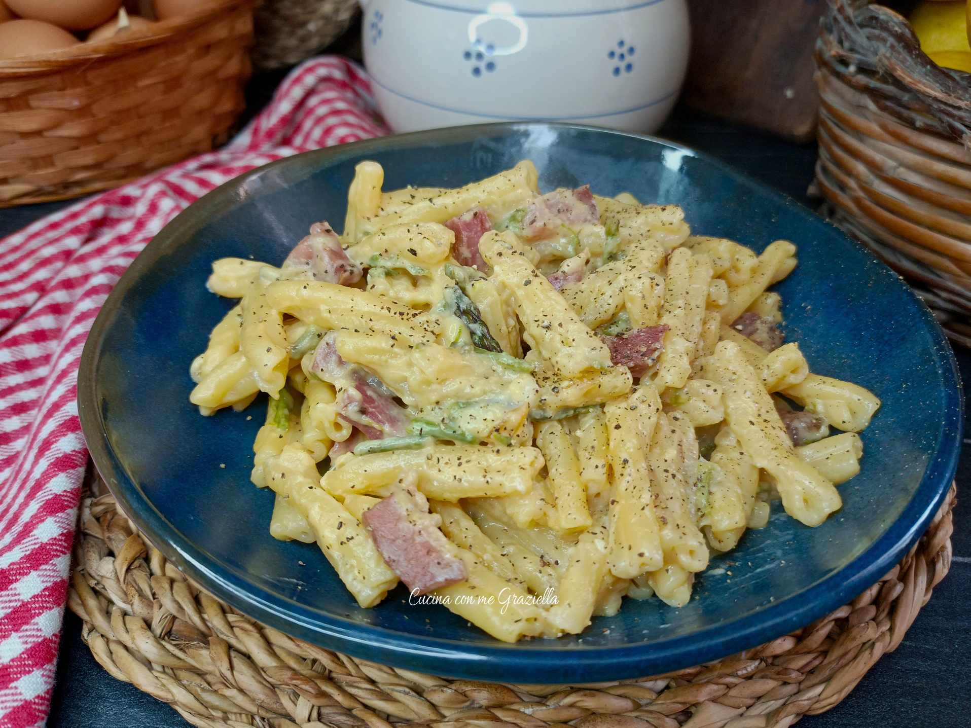 Carbonara di asparagi