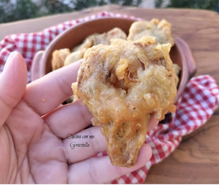 carciofi fritti in pastella