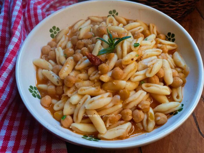 Cavatelli e ceci