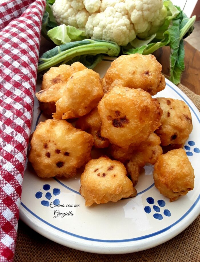 Cavolfiore fritto in pastella