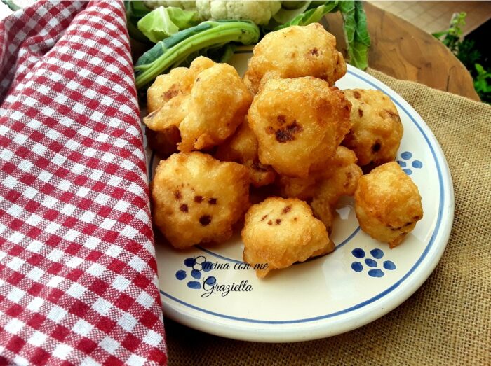 Cavolfiore fritto in pastella