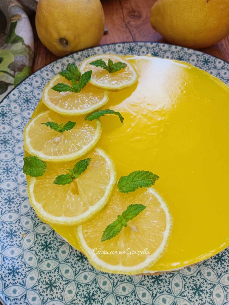 Cheesecake al limone 