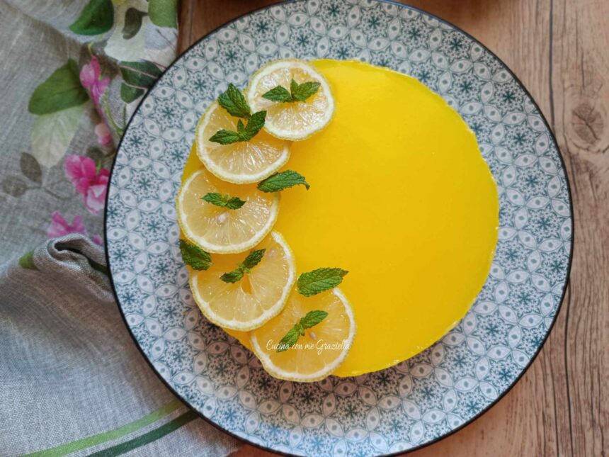 Cheesecake al limone