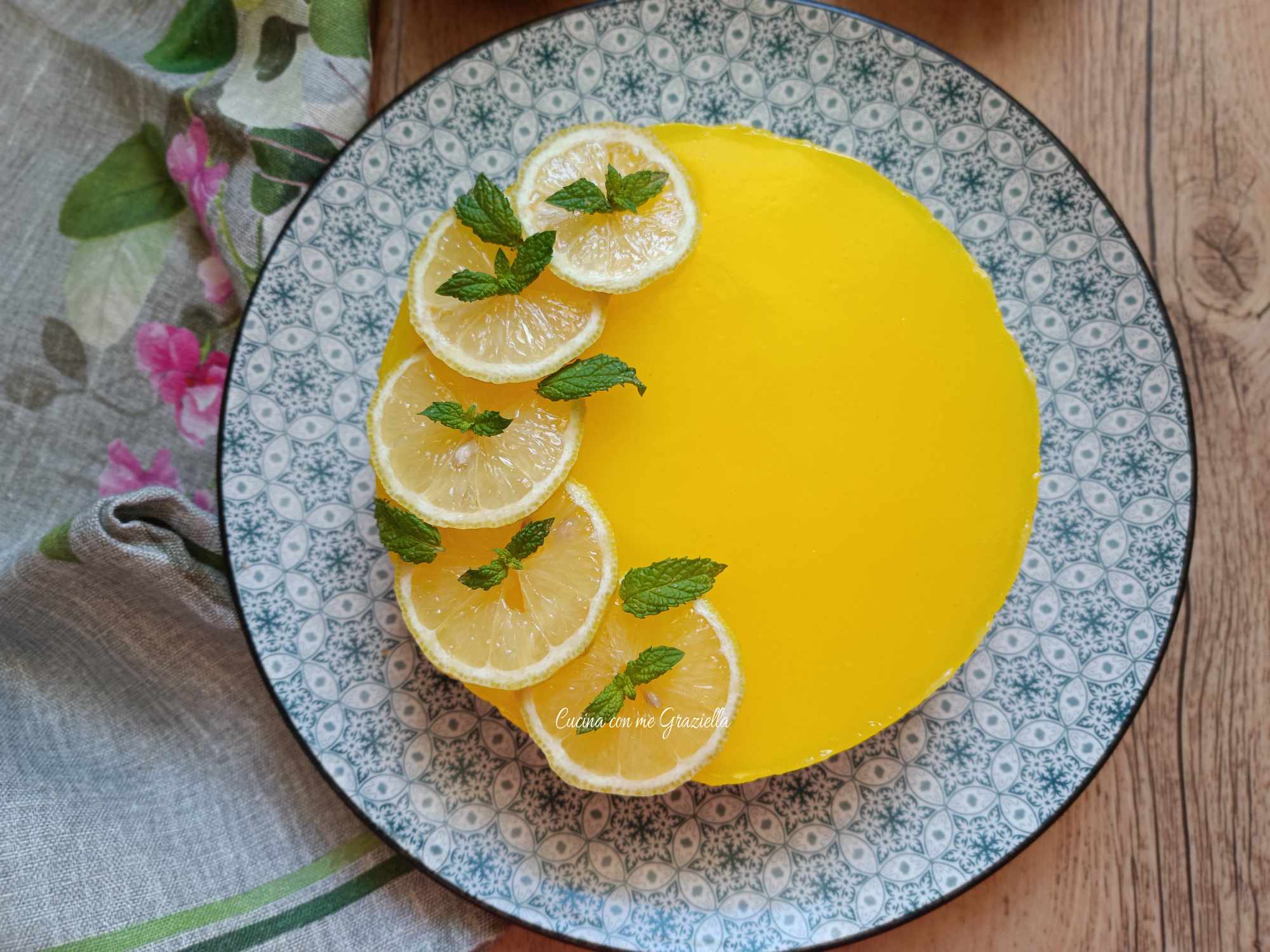 Cheesecake al limone