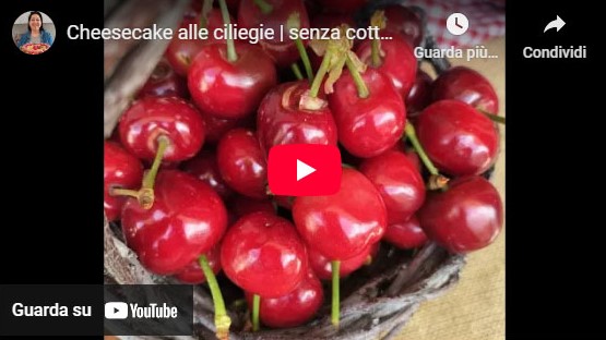 Cheesecake alle ciliegie YT