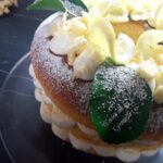 Chiffon cake mimosa