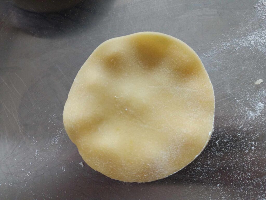 dischetto di pasta frolla
