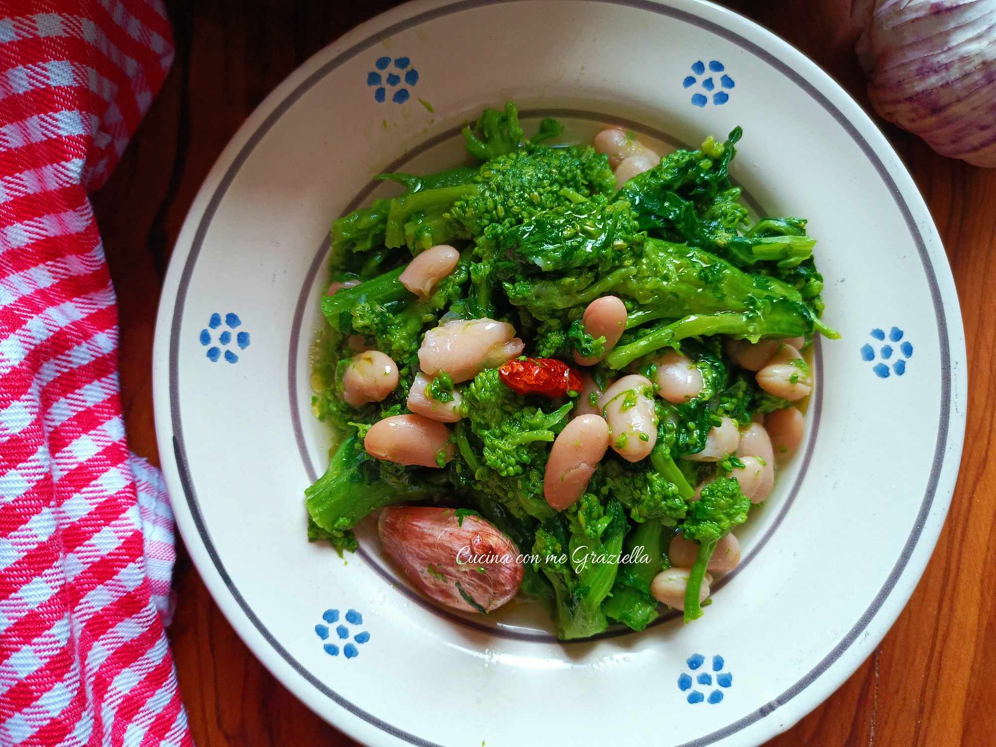 Cime di rapa e fagioli