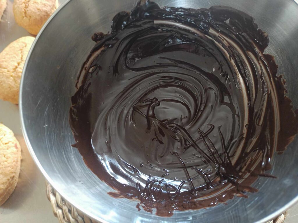 Cioccolato fondente fuso