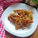 Conchiglioni al forno ripieni di funghi e speck