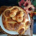 Corona di pan brioche salata