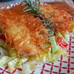Cotoletta di pollo in crosta di patatine