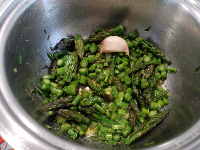 soffritto asparagi