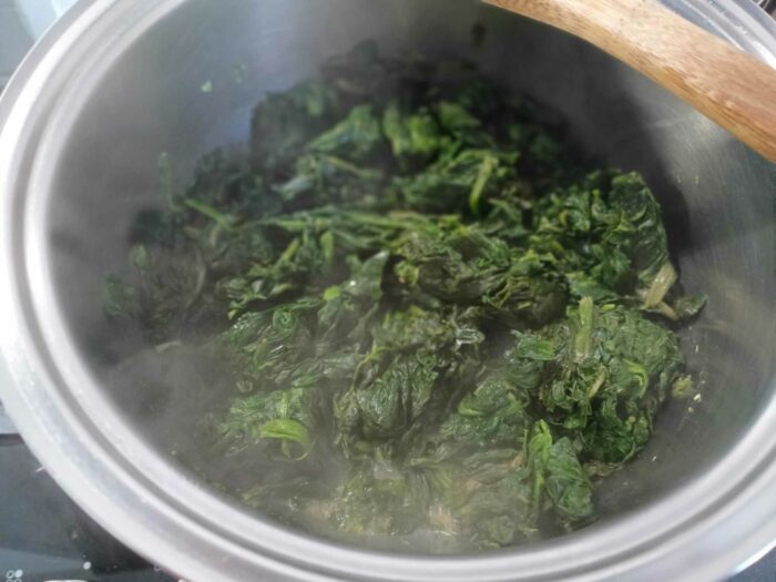 cottura Spinaci