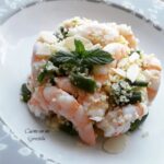 Cous cous gamberi e fagiolini
