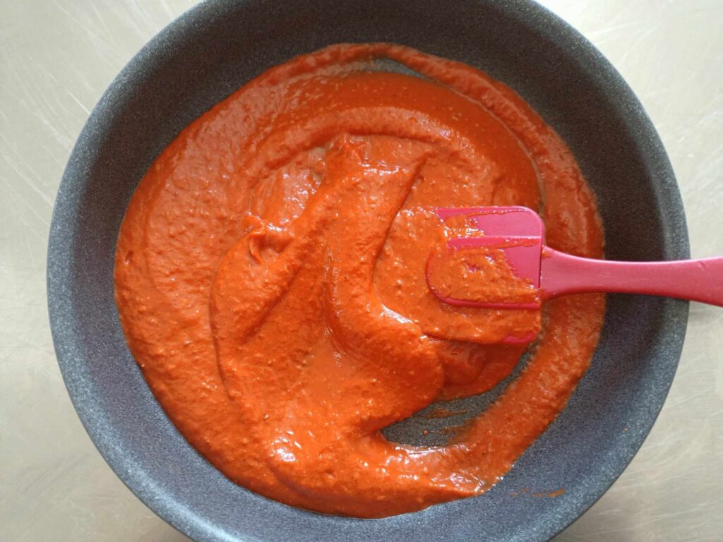 crema peperoni pomodori