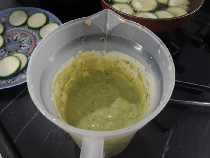 crema ricotta zucchine