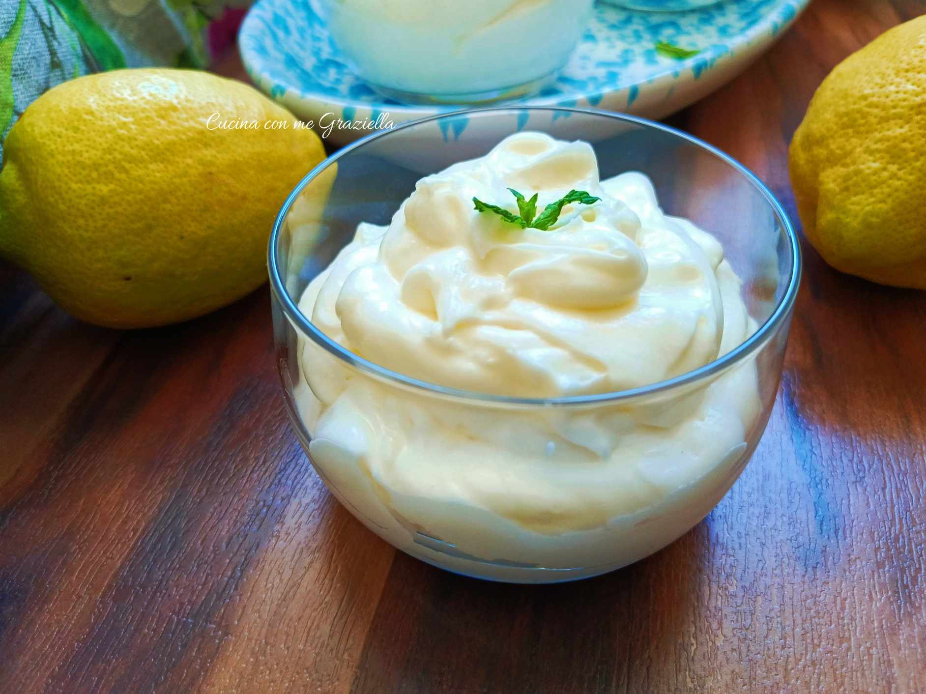 Crema fredda al limone