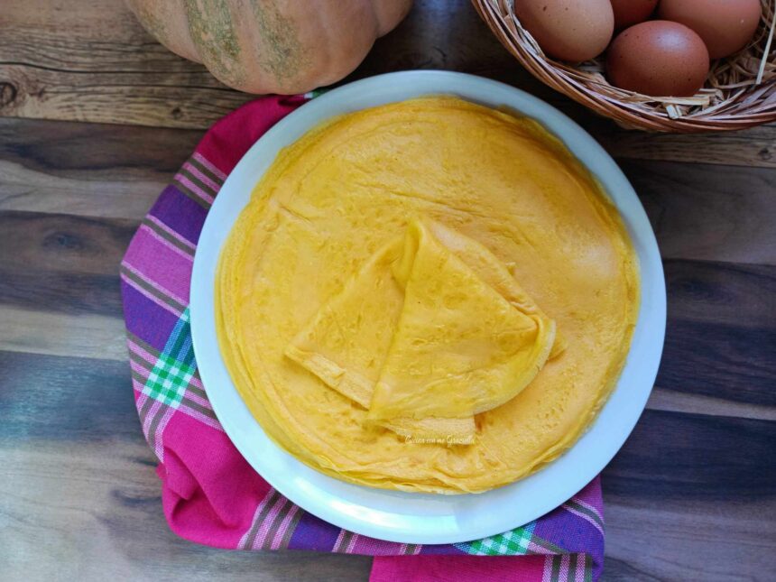 Crepes alla zucca